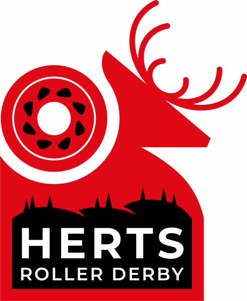 Herts Roller Derby logo