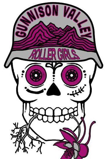 Gunnison Valley Roller Girls logo
