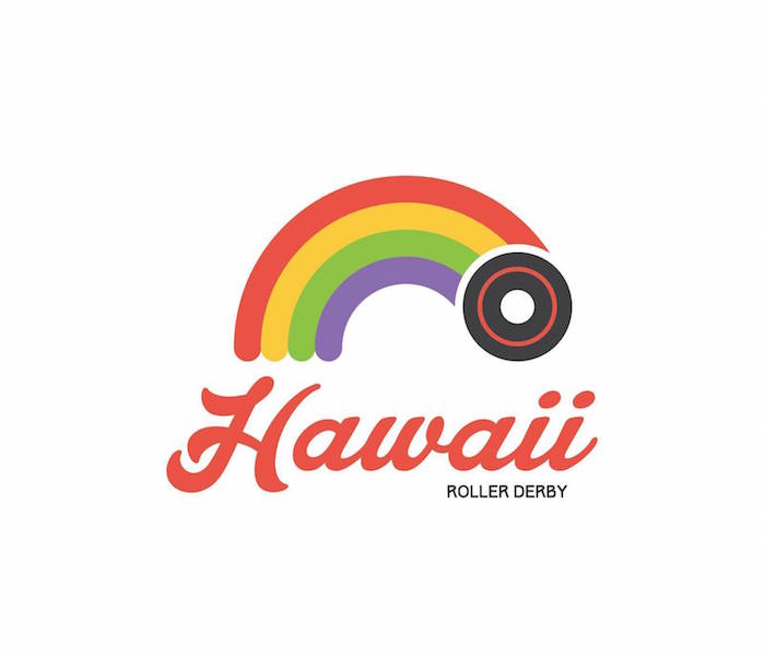 Team Hawaii Roller Derby logo
