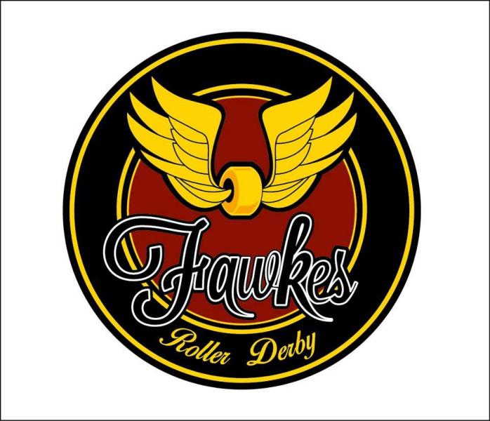 Fawkes Roller Derby logo