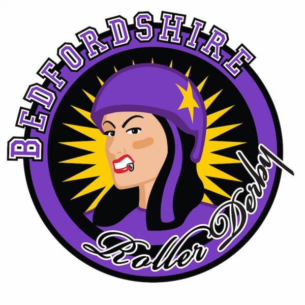 Bedfordshire Roller Derby logo
