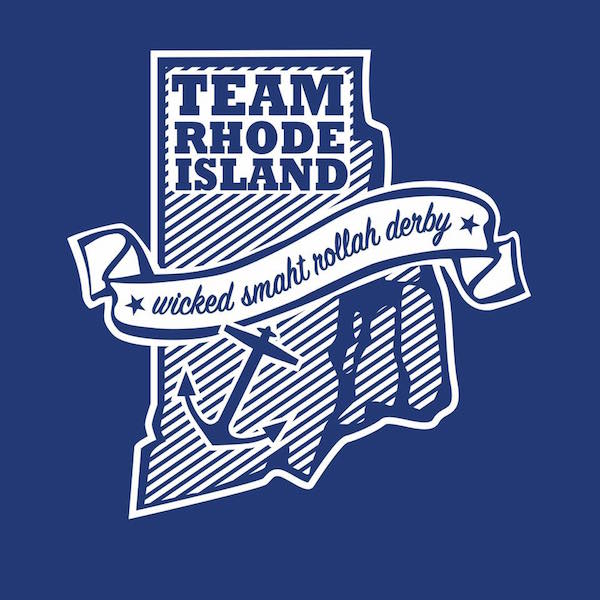 Team Rhode Island Roller Derby logo
