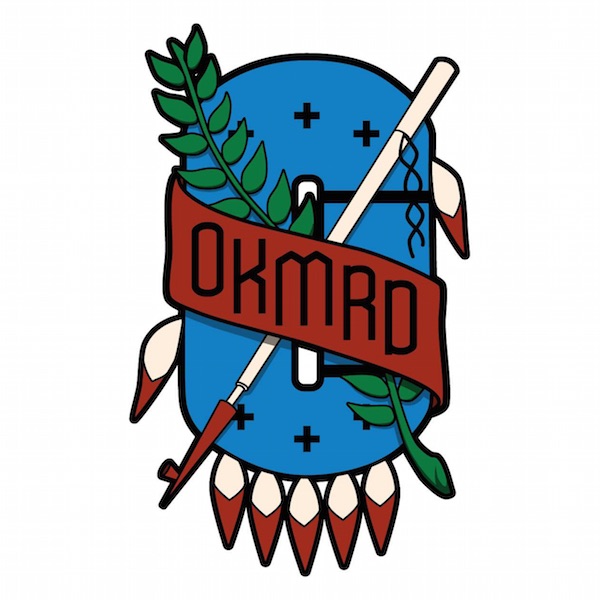 Oklahoma Men's Roller Derby logo