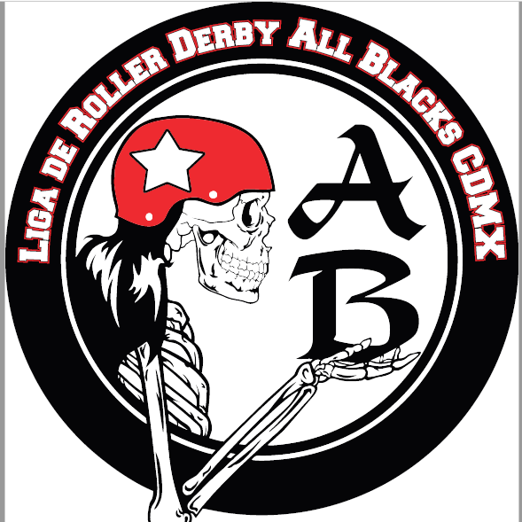 All-Blacks Roller Derby logo