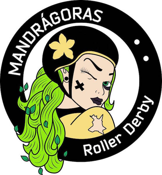 Mandrágoras Roller Derby logo