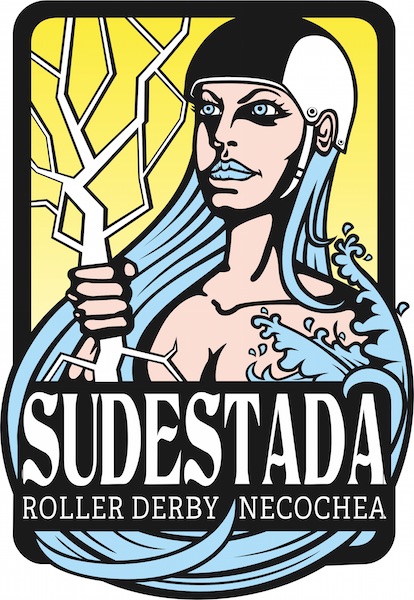 Sudestada Roller Derby Necochea logo