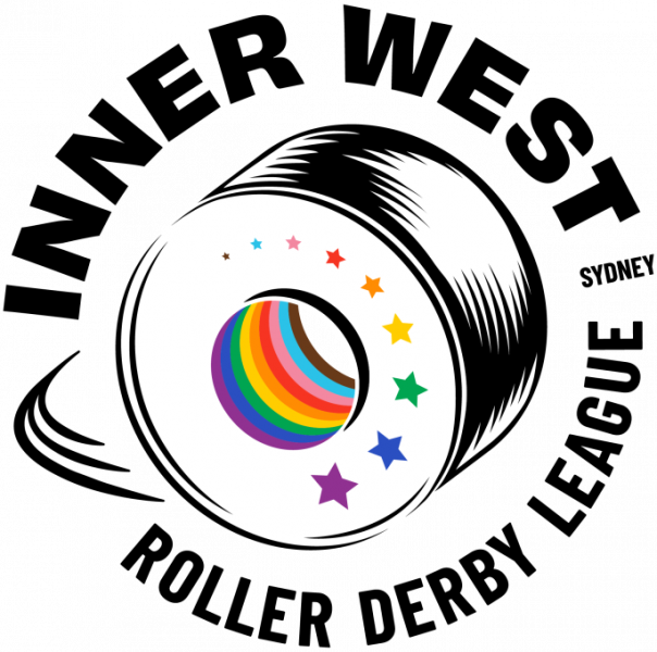 Inner West Roller Derby League logo