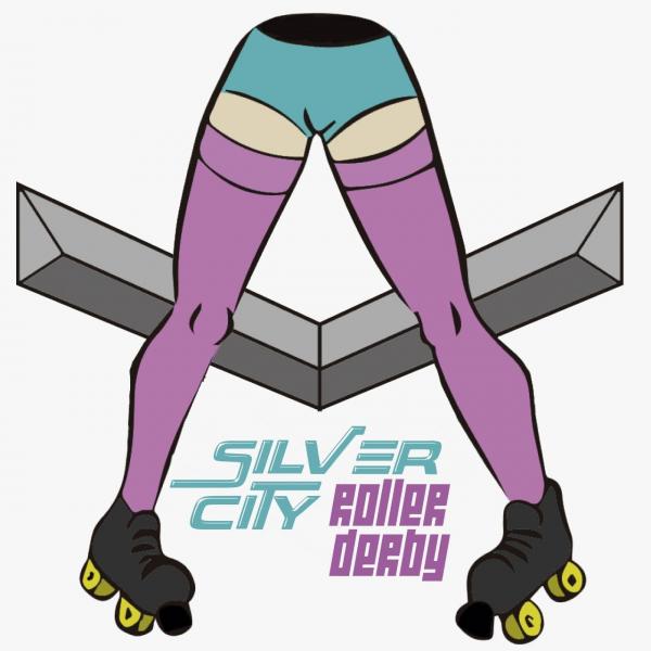 Silver City Roller Derby logo