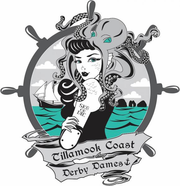 Tillamook Coast Derby Dames logo