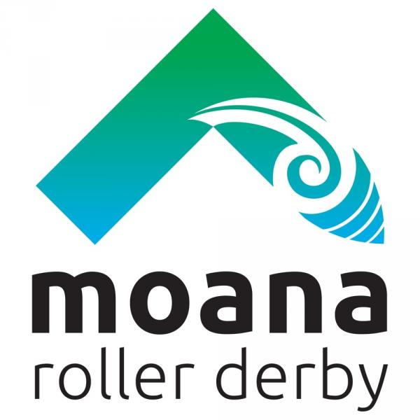 Moana Roller Derby logo
