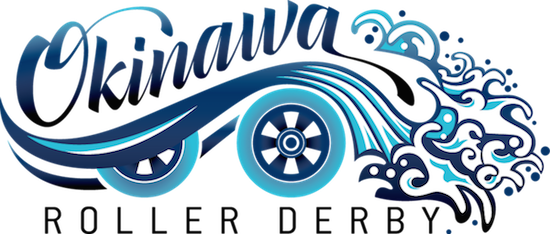 Okinawa Roller Derby logo