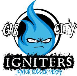 Gas City Roller Derby Association (Junior) logo
