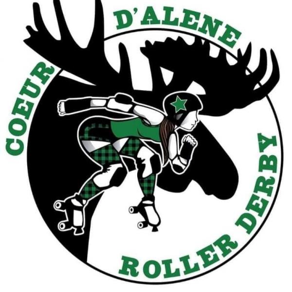 Coeur d’Alene Roller Derby logo