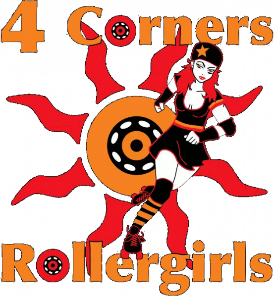 4 Corners Rollergirls logo
