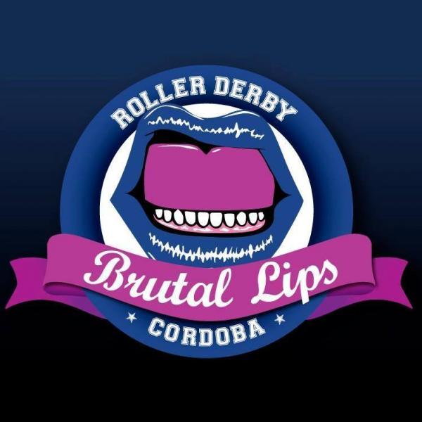 Brutal Lips Roller Derby logo