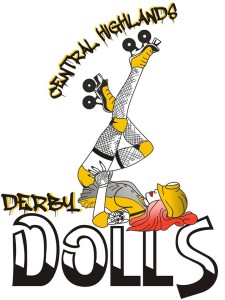 Central Highlands Derby Dolls logo