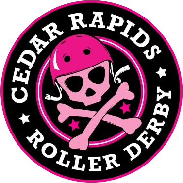 Cedar Rapids Roller Derby logo