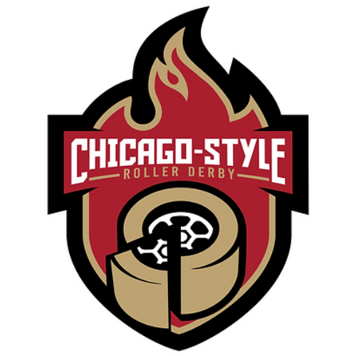 Chicago-Style Roller Derby logo