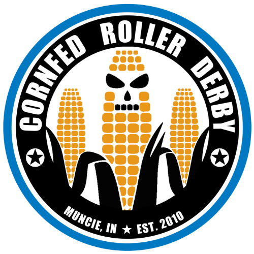 Cornfed Roller Derby logo