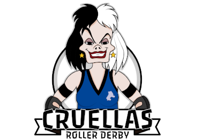 Cruellas Roller Derby logo