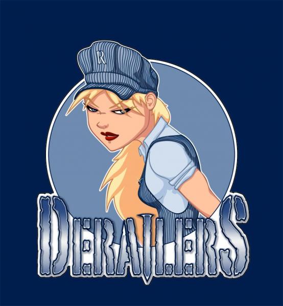 Revelstoke Roller Derby logo