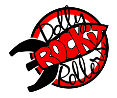 Leicestershire Dolly Rockit Rollers logo