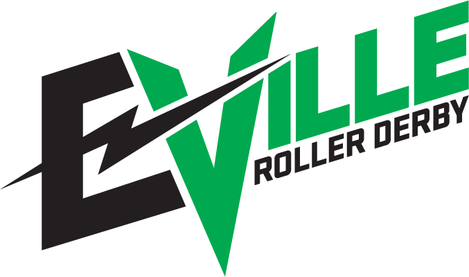 E-Ville Roller Derby logo