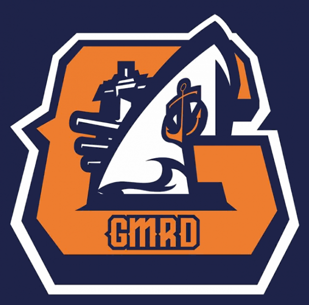 Glasgow Men's Roller Derby logo