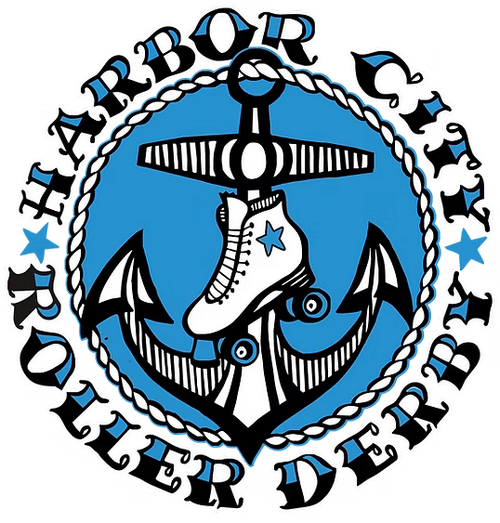 Harbor City Roller Derby logo