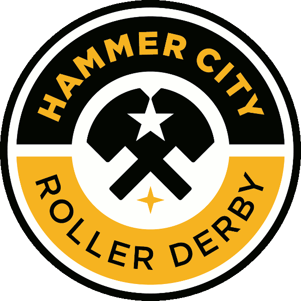 Hammer City Roller Derby logo