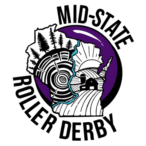 Mid State Roller Derby logo