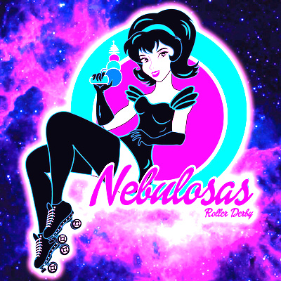 Nebulosas Roller Derby Queretaro logo