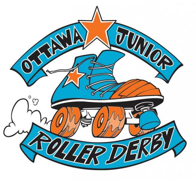Ottawa Junior Roller Derby logo