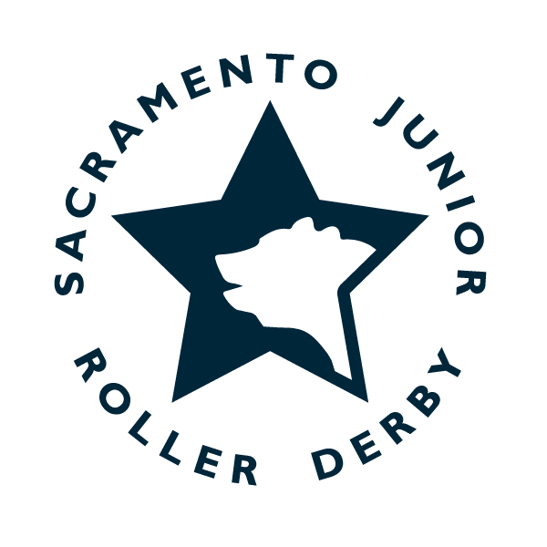 Sacramento Junior Roller Derby logo
