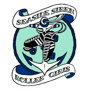Seaside Siren Roller Girls logo