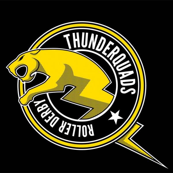 Thunderquads Roller Derby logo