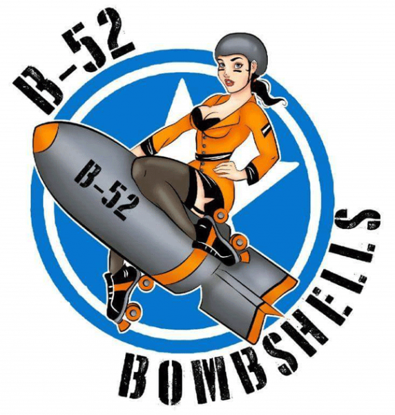 The B-52 Bombshells logo