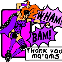 Wham Bam Thank You Ma'am logo