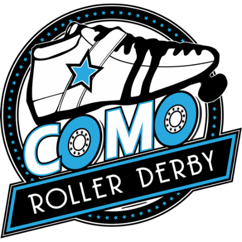 CoMo Roller Derby logo