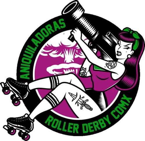 Aniquiladoras Roller Derby logo