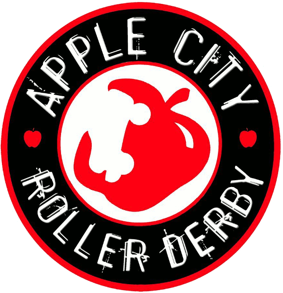 Apple City Roller Derby logo