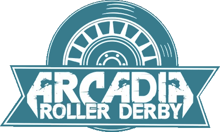 Arcadia Roller Derby logo