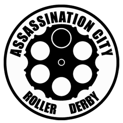 Assassination City Roller Derby logo