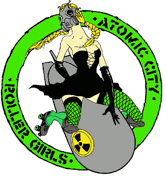 Atomic City Roller Derby logo