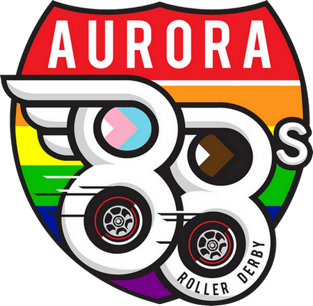 Aurora 88s Roller Derby logo
