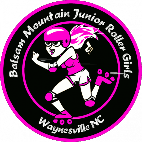 Balsam Mountain Junior Roller Derby logo