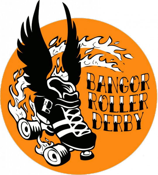 Bangor Roller Derby logo