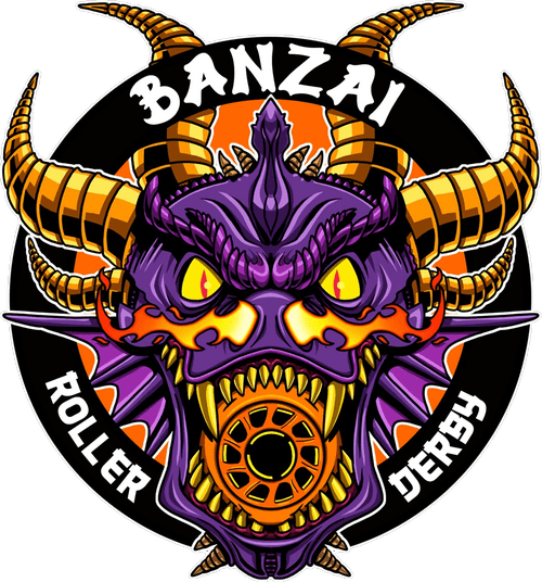 Banzai Roller Derby logo