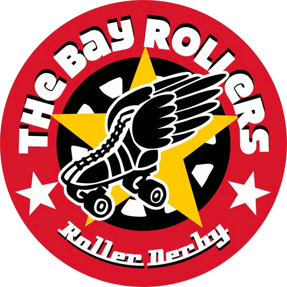 Bay Rollers Roller Derby logo