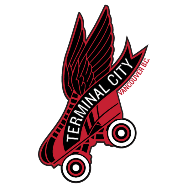 Terminal City Roller Derby logo